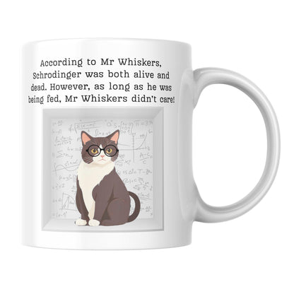 Philosophy Joke Mug, Schrodinger Fun gift for Philosophy Student, Schrodingers Cat Mug, Pun Mug, Gift for Philosophy Teacher