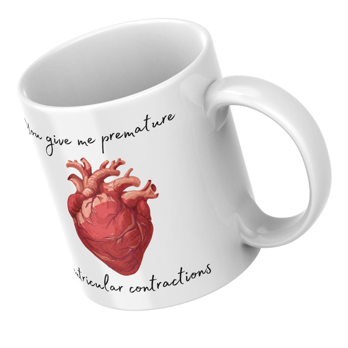 Cute Mug for Doctors, Mug for Cardiologist, Anniversary Present for Cardiologist, Doctors Love Mug