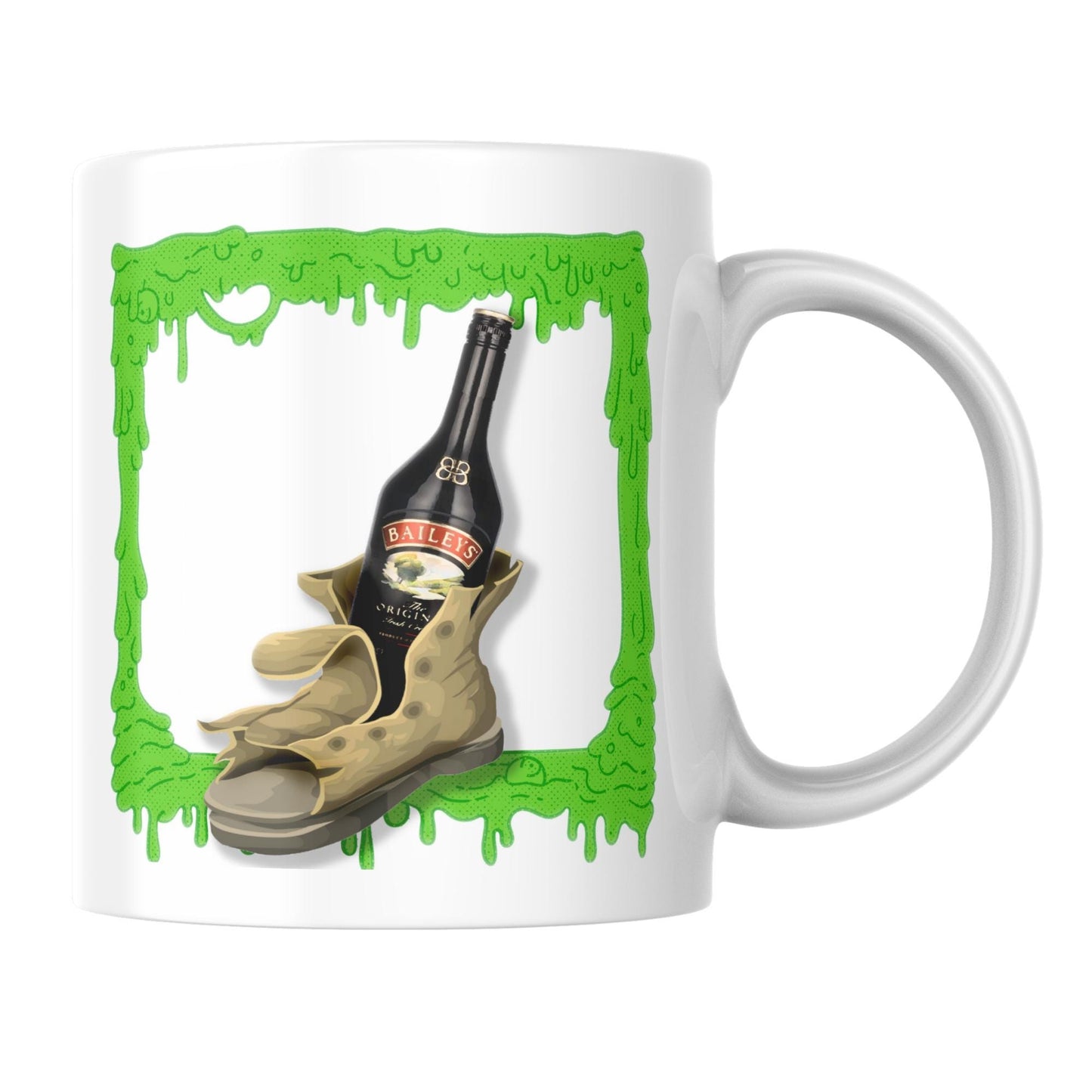 Mighty Boosh Mug, Old Gregg Mug, Baileys From a Shoe, Noel Fielding Mug, Birthday Mug Mighty Boosh Anniversary Mug, The Mighty Boosh