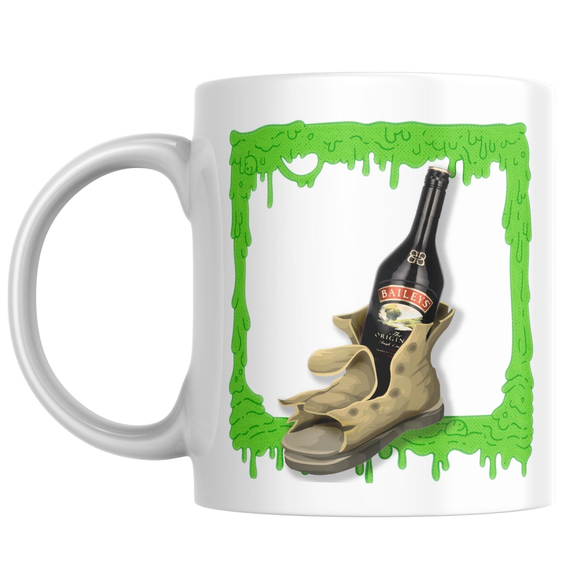 Mighty Boosh Mug, Old Gregg Mug, Baileys From a Shoe, Noel Fielding Mug, Birthday Mug Mighty Boosh Anniversary Mug, The Mighty Boosh