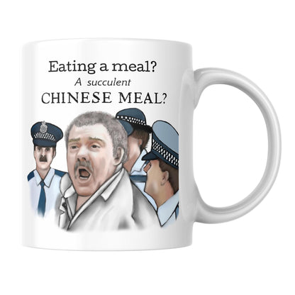 Democracy Manifest Mug, Succulent Chinese Meal Mug, Charles Dozsa, Meme Mug, Funny Birthday Gift, Gift for Him, Gift for Her