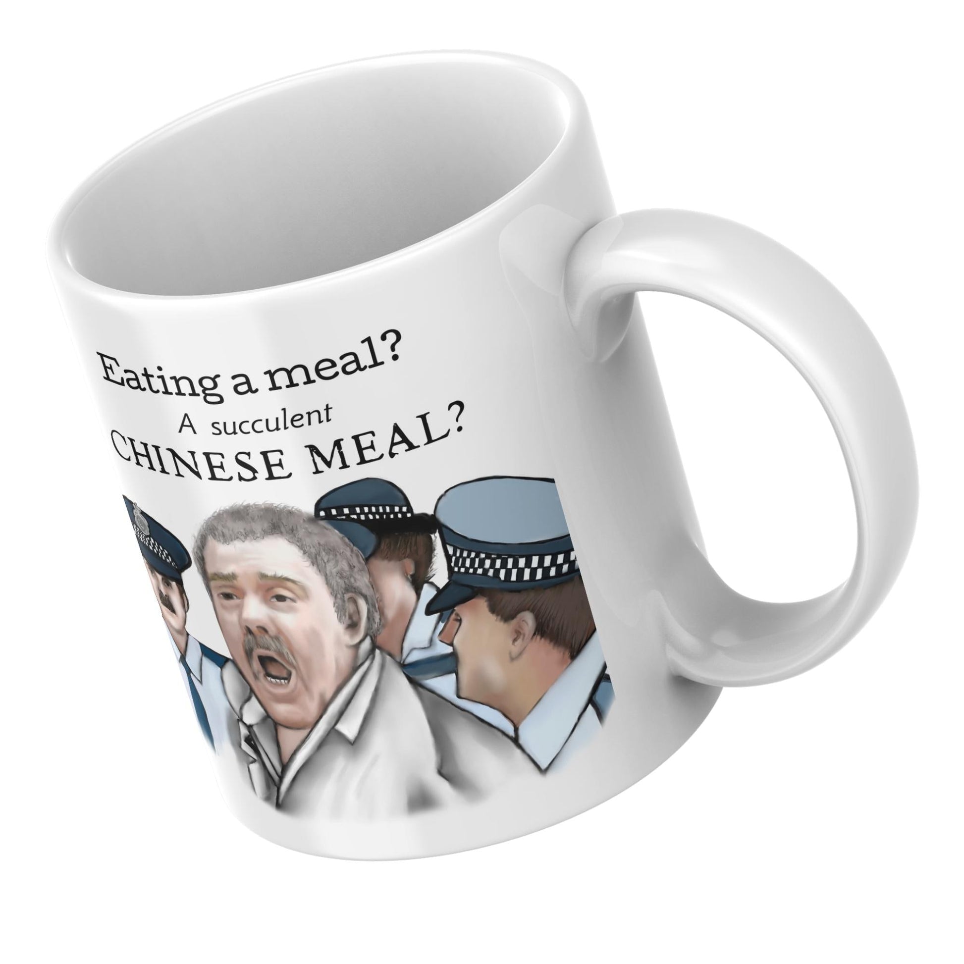 Democracy Manifest Mug, Succulent Chinese Meal Mug, Charles Dozsa, Meme Mug, Funny Birthday Gift, Gift for Him, Gift for Her