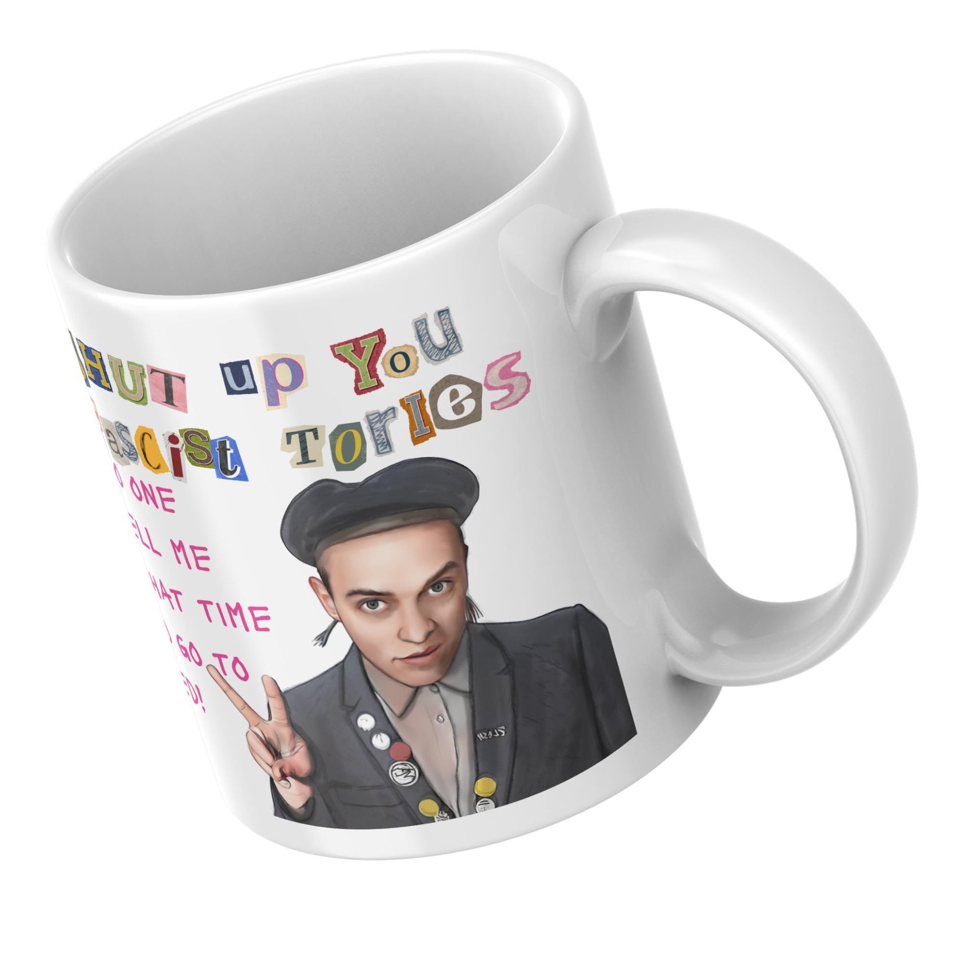 The Young Ones Mug, Rik Mayall, Cult TV Mug, Great Gift Mug For Rik Mayall Fans
