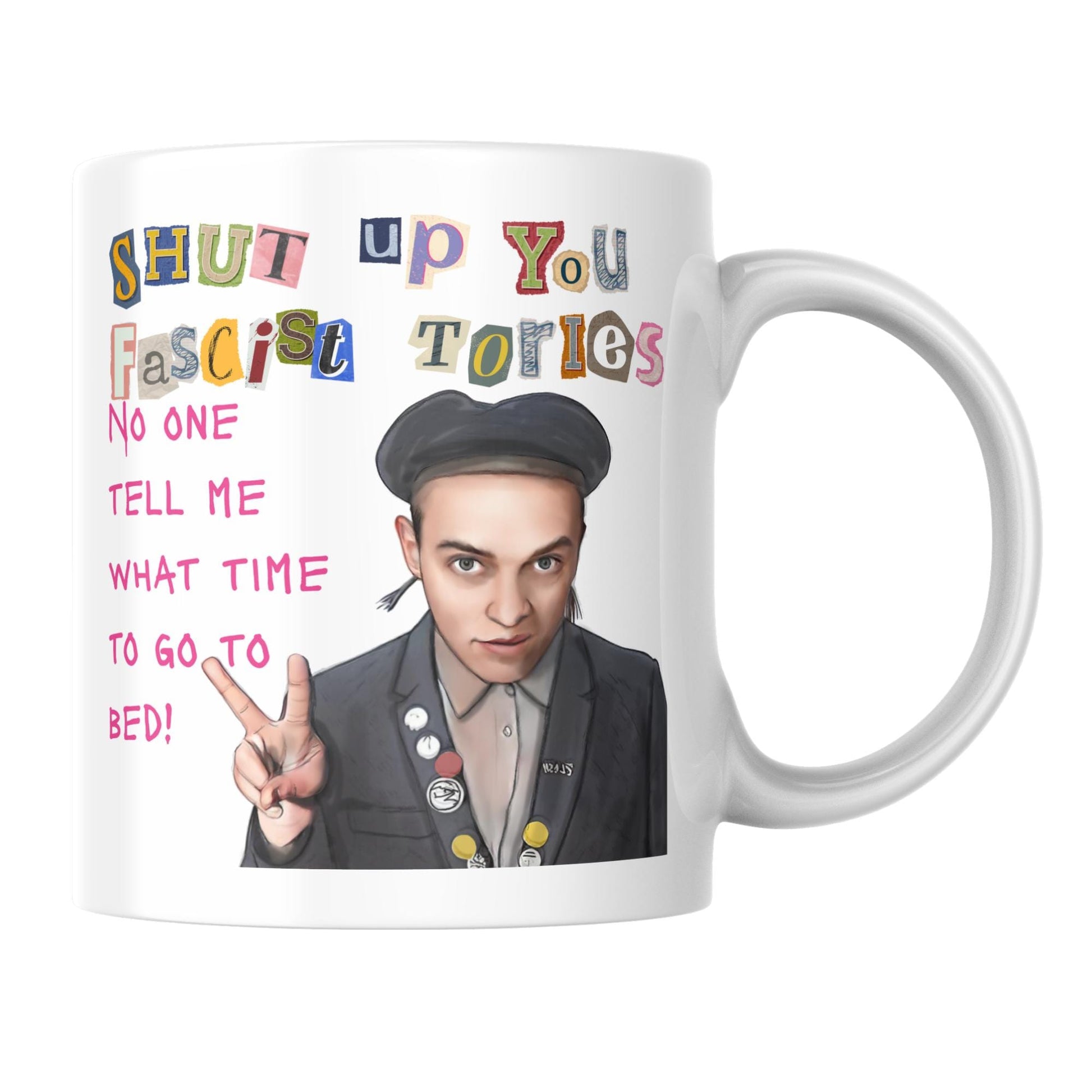 The Young Ones Mug, Rik Mayall, Cult TV Mug, Great Gift Mug For Rik Mayall Fans