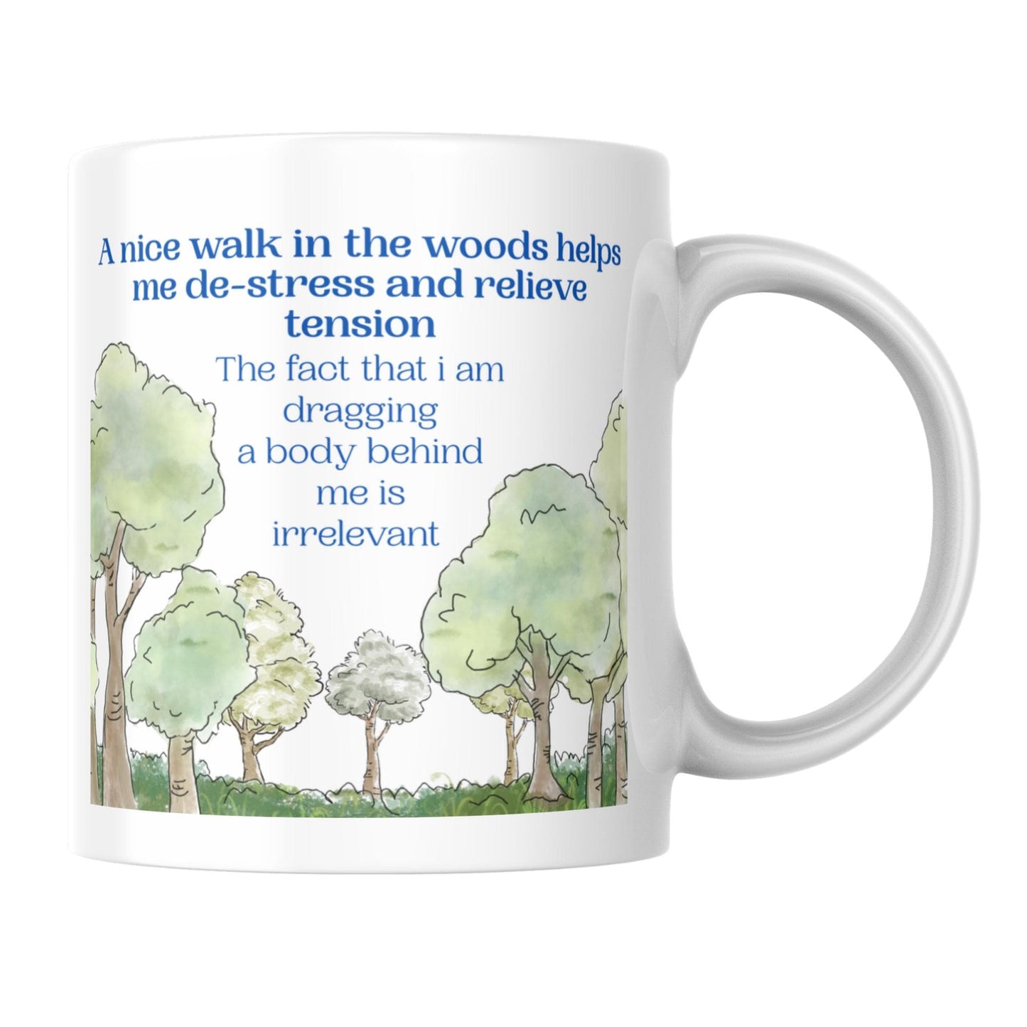 Funny Mug, Alternative mug, Serial Killer Mug, Secret Santa Gift, Relaxation Mug, Birthday Gift, Mug for Goth