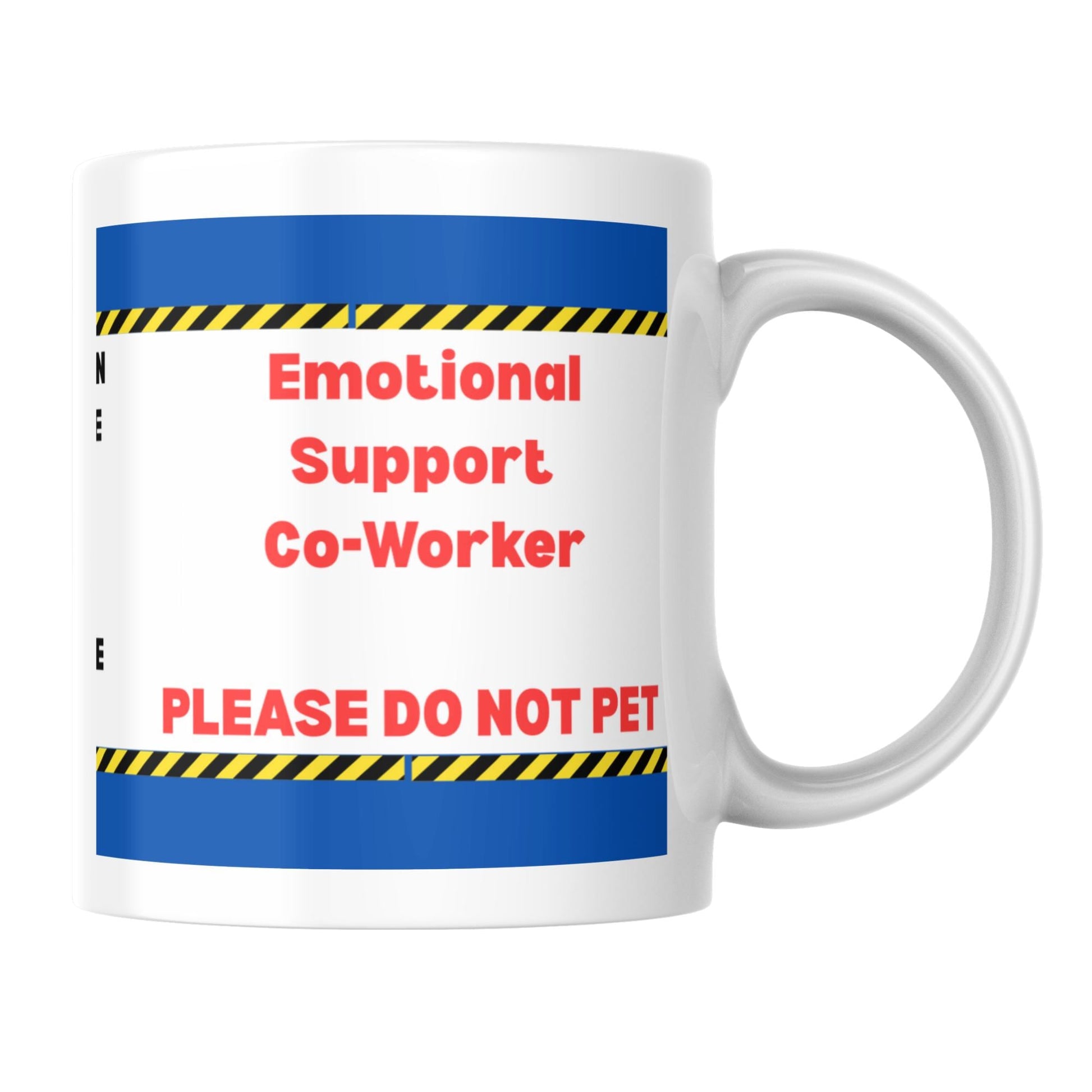 Funny Office Gift, Emotional Support Co-Worker, Secret Santa Gift Mug, Work Bestie Gift, Work Wife Gift, Work Mug for Office Bestie