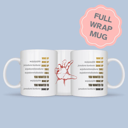 System of a Down Inspired Mug, Funny Mug, Chop Suey, Heavy Metal Gift, Rock Music Mug, Fan Mug, SOAD, Music Lyrics Mug, Heavy Metal Mug