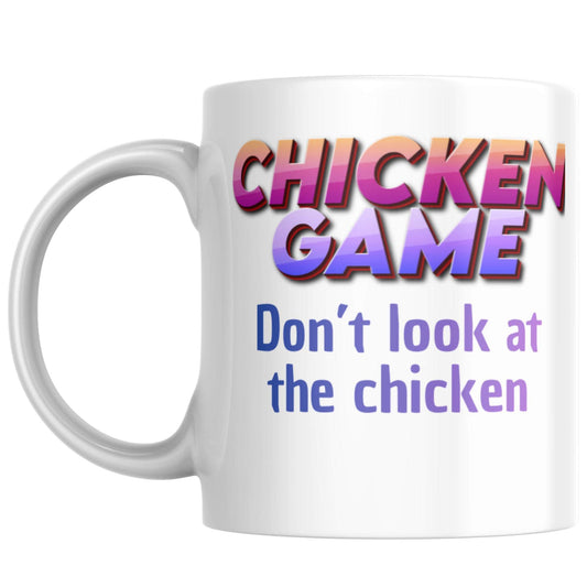 Funny Chicken Game Mug, Mug for Brother, Christmas Gift idea, Cheap Secret Santa Gift, Novelty Mug, Funny Mug, Chicken Mug