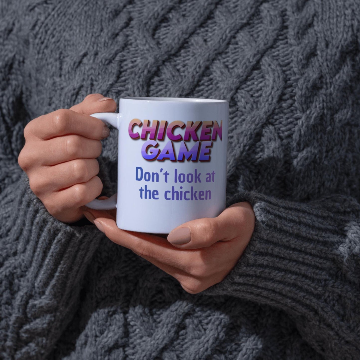 Funny Chicken Game Mug, Mug for Brother, Christmas Gift idea, Cheap Secret Santa Gift, Novelty Mug, Funny Mug, Chicken Mug