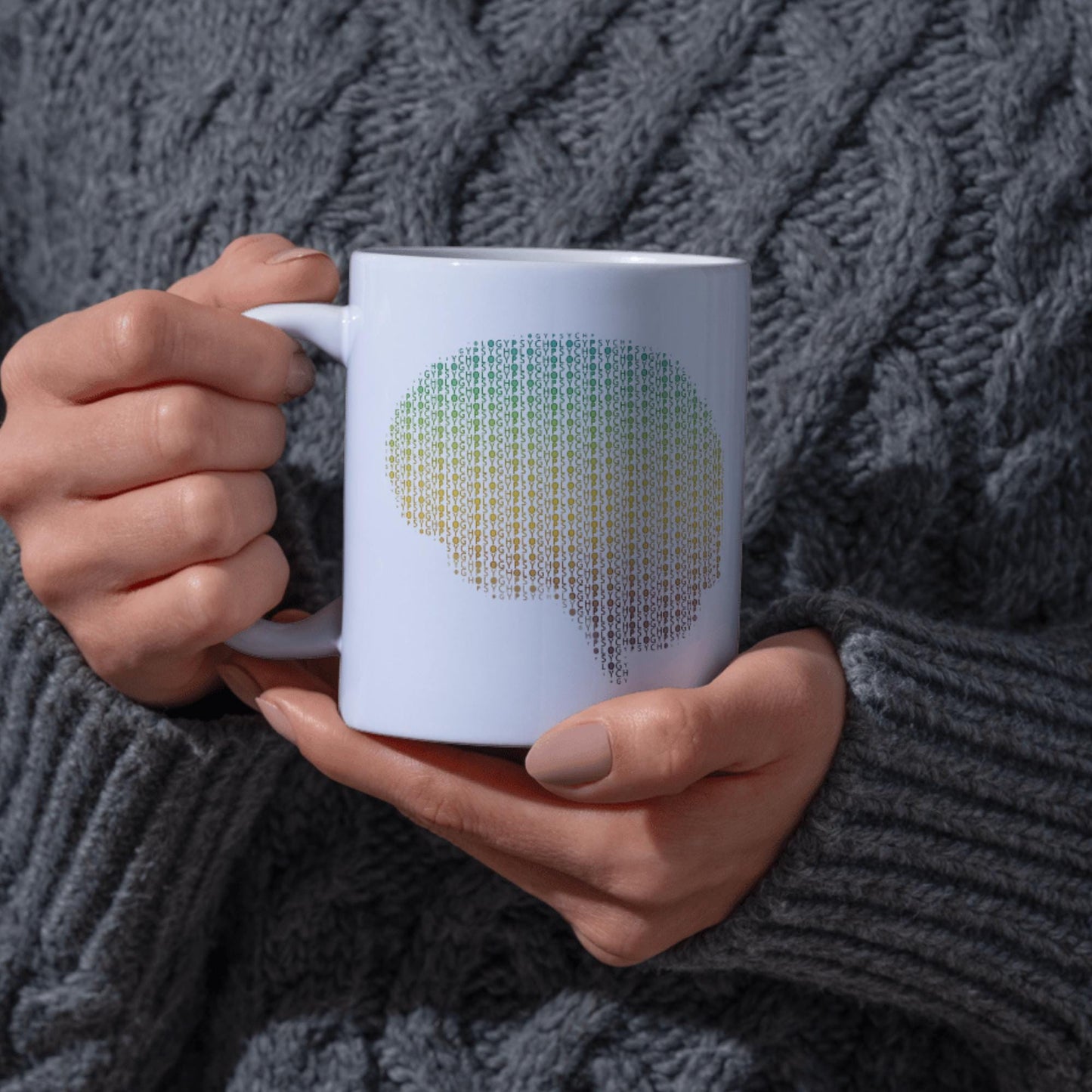 Psychology Joke Mug, Reverse Psychology, Fun gift for Psychologist, Mental Health Mug, Brain Mug, Gift for Psychology Teacher