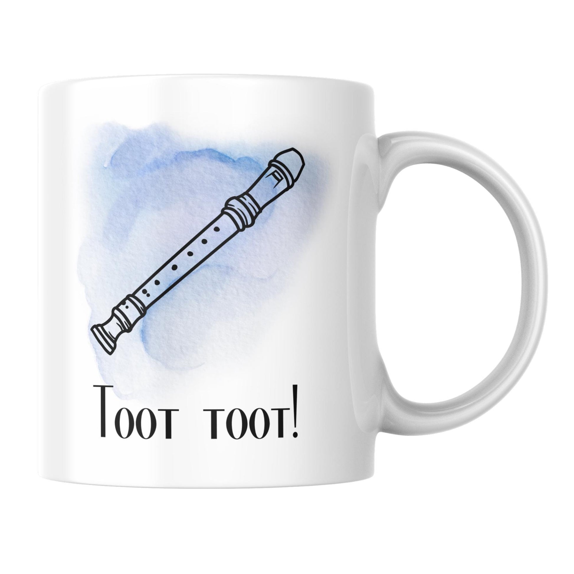 Recorder Mug, Mug for Musician, Band Mug, Music Mug, Gift for Musician, Band Mug, Woodwind Recorder Player Gift Mug, Orchestra Mug