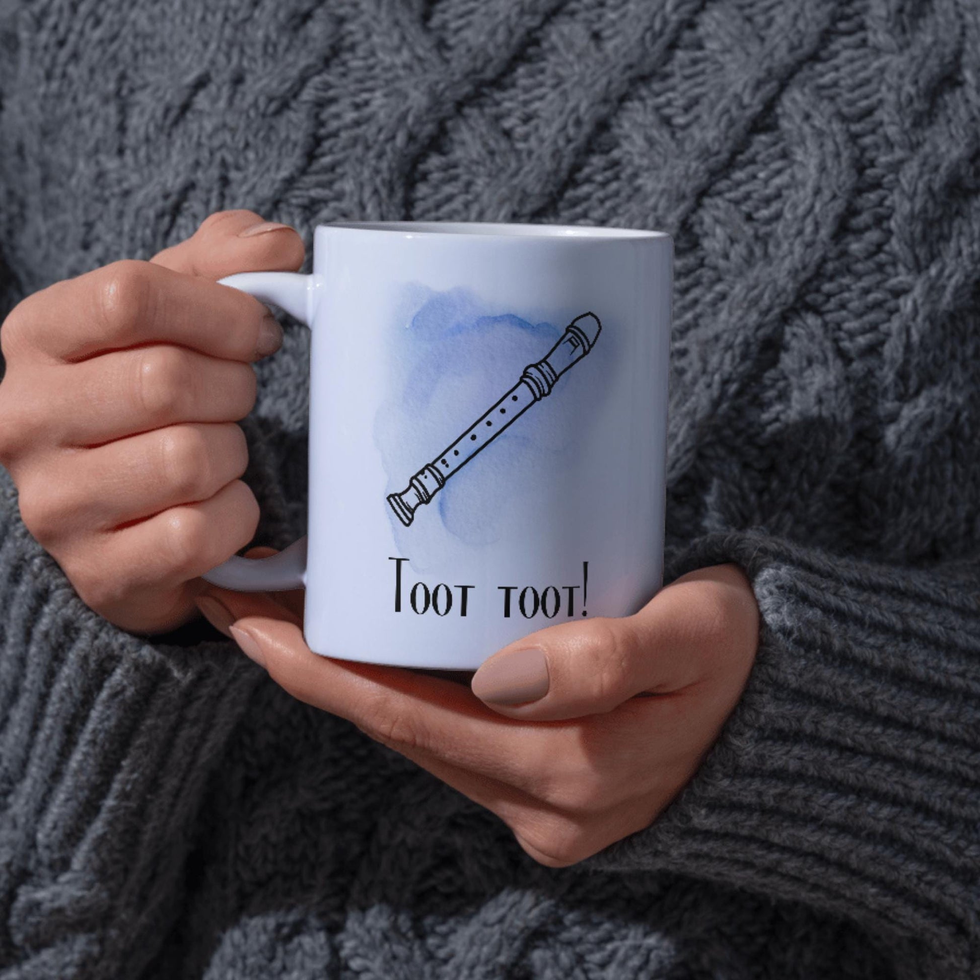 Recorder Mug, Mug for Musician, Band Mug, Music Mug, Gift for Musician, Band Mug, Woodwind Recorder Player Gift Mug, Orchestra Mug