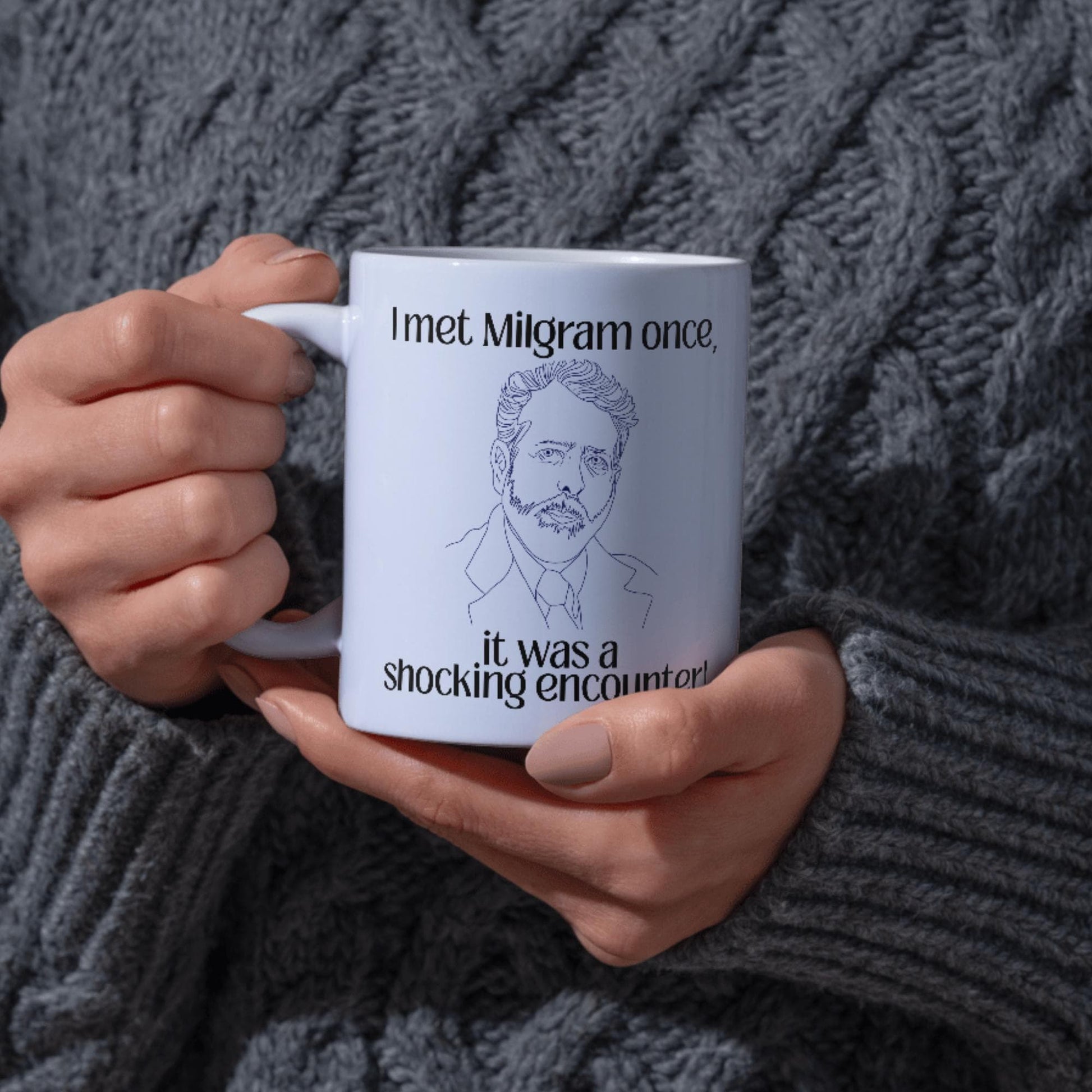 Psychology Joke Mug, Milgram Psychology, Fun gift for Psychologist, Behavioural Psychology Mug, Pun Mug, Gift for Psychology Teacher