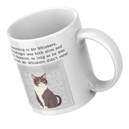 Philosophy Joke Mug, Schrodinger Fun gift for Philosophy Student, Schrodingers Cat Mug, Pun Mug, Gift for Philosophy Teacher
