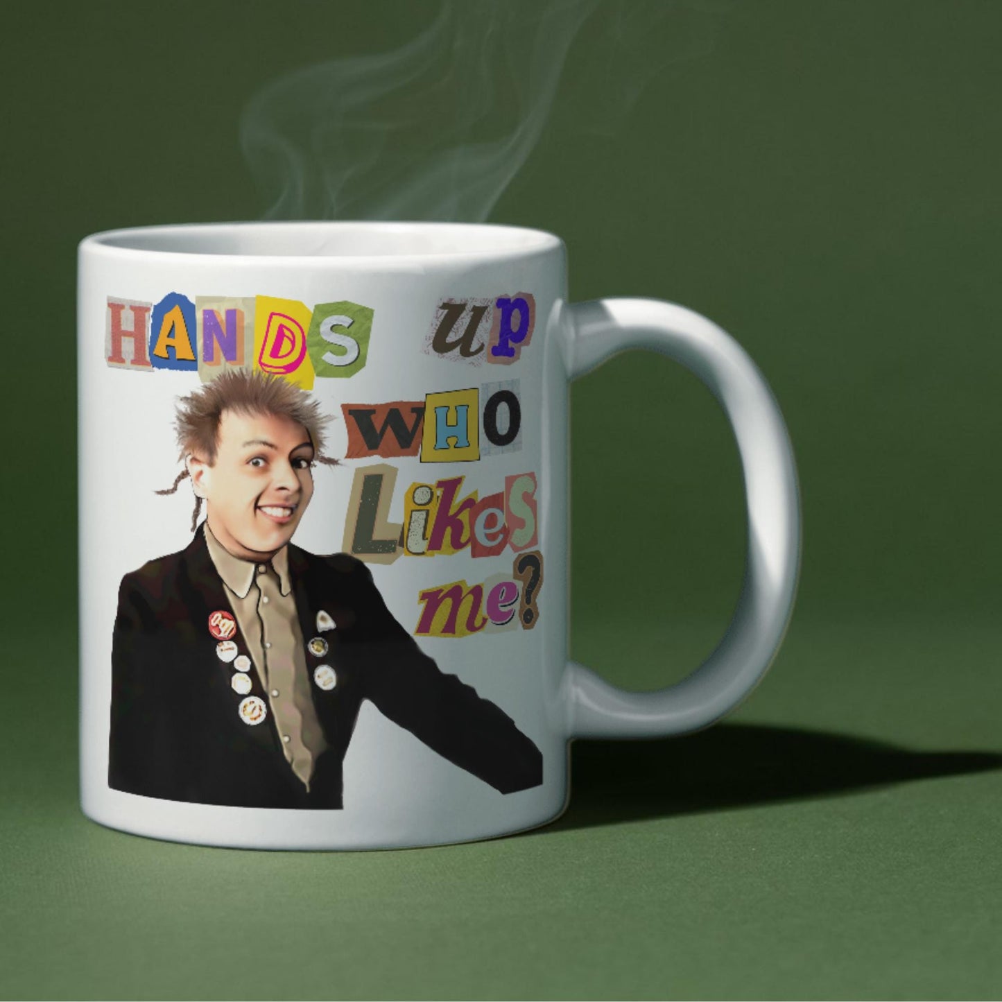 The Young Ones Mug, Rik Mayall, Cult TV Mug, Great Gift Mug For Rik Mayall Fans