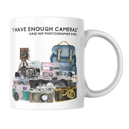 Photography Mug, Mug for Photographer, Camera Mug, Photo Mug, Retro Camera Gift, Photographer Gift, Camera Collector Mug, Great Gift