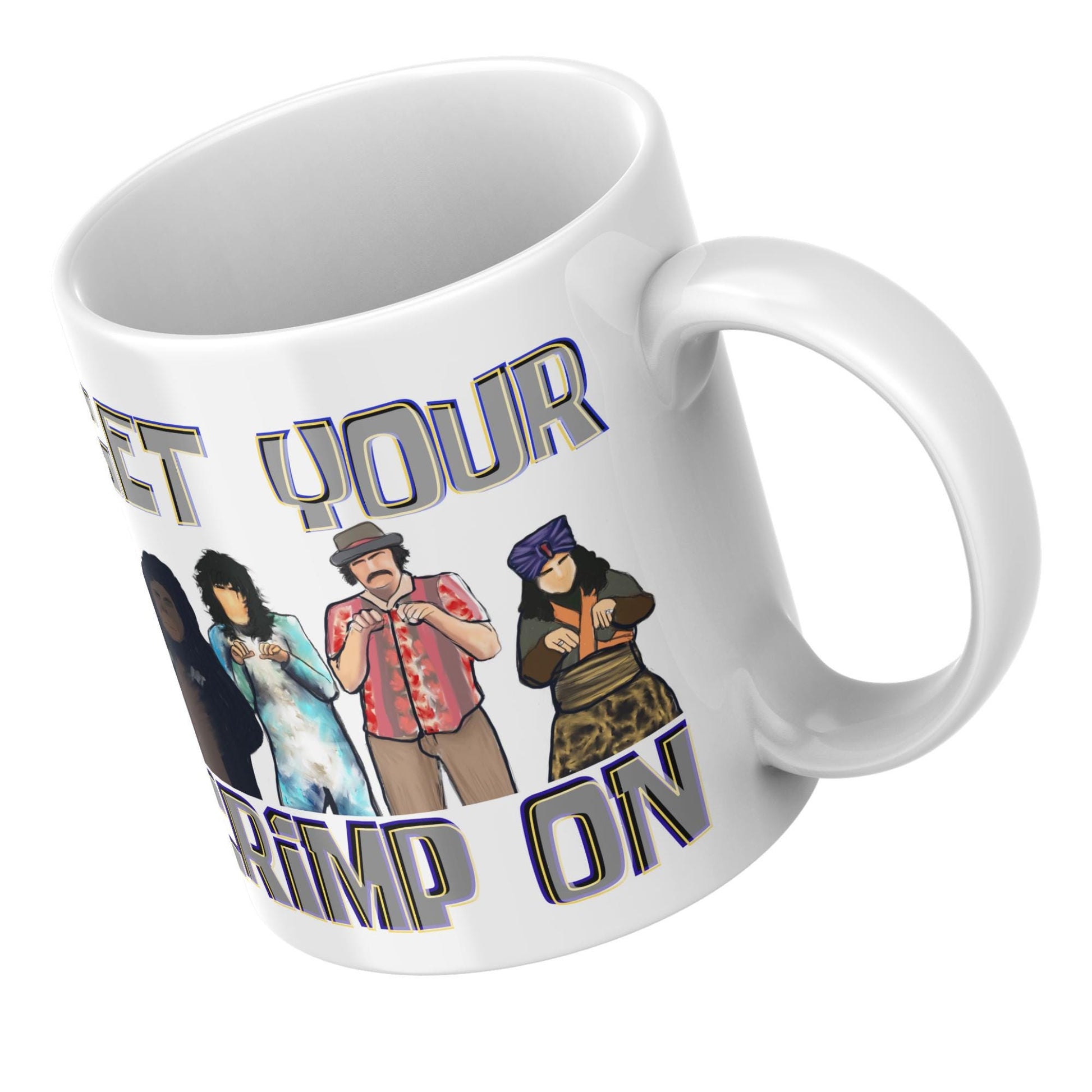 The Mighty Boosh Mug, Crimp Mug, Great Gift Mug, Noel Fielding Mug, Birthday Gift for Mighty Boosh Fans, High Quality Print Mug