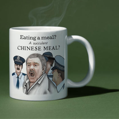 Democracy Manifest Mug, Succulent Chinese Meal Mug, Charles Dozsa, Meme Mug, Funny Birthday Gift, Gift for Him, Gift for Her