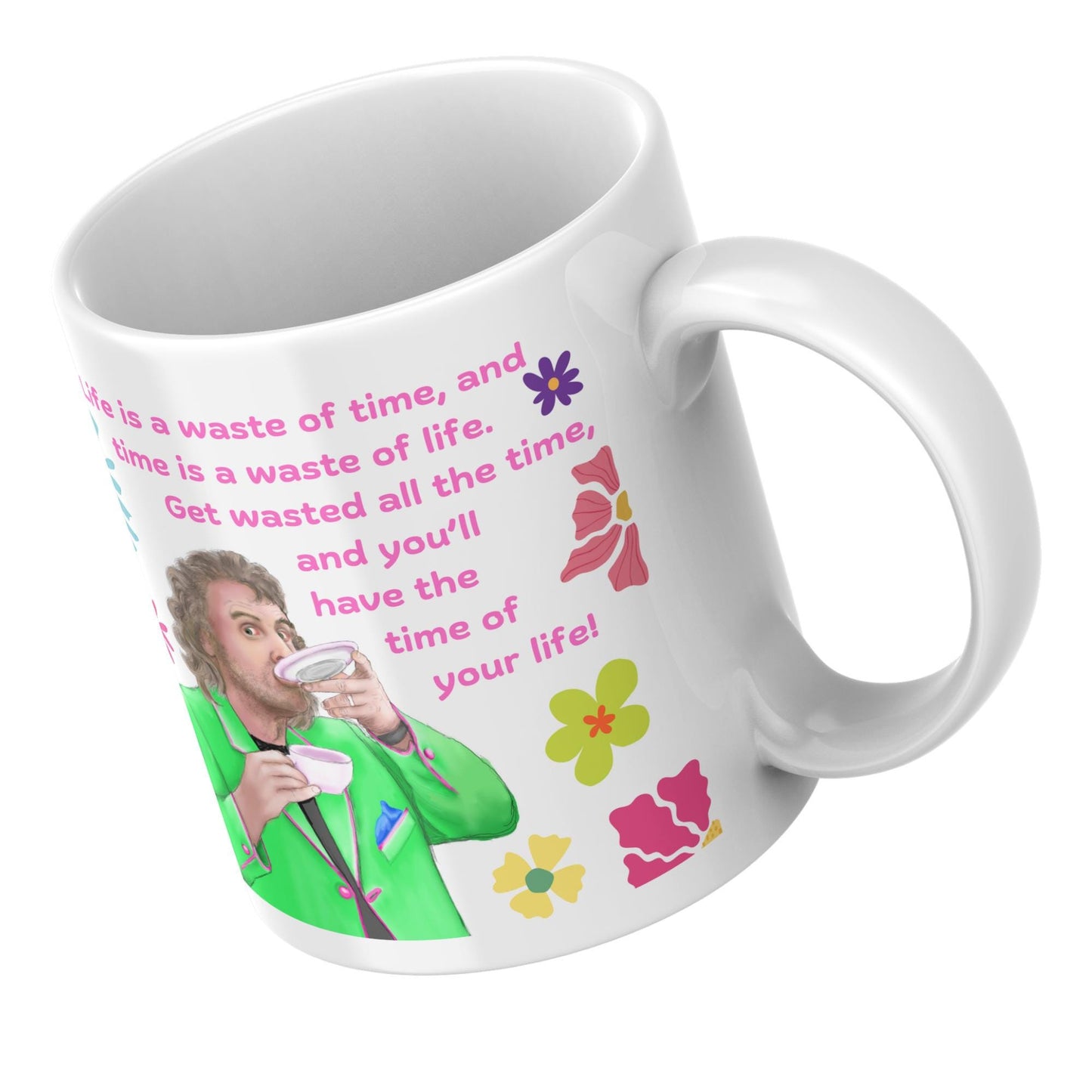 Billy Connolly Inspired Mug, The Big Yin, Great Gift Mug, Funny Comedy Mug, Birthday Gift, Secret Santa, Stand Up Comedy, Funny Coffee Mug