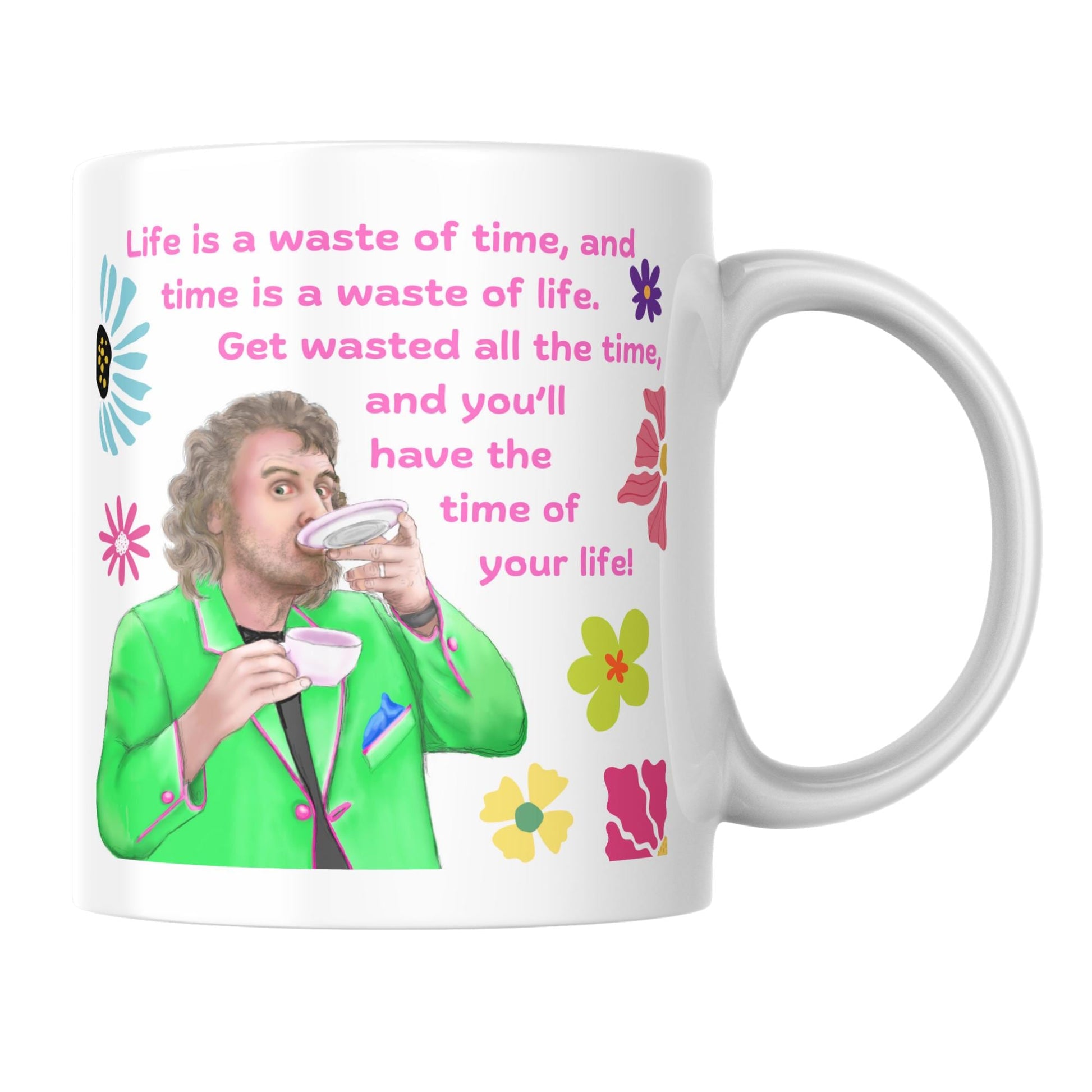 Billy Connolly Inspired Mug, The Big Yin, Great Gift Mug, Funny Comedy Mug, Birthday Gift, Secret Santa, Stand Up Comedy, Funny Coffee Mug