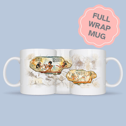 Ancient Egypt Mug, Great Gift, Hieroglyphics Mug, Archaeology, History Mug, Mug for Historian, Mug for Egyptologist, Mug for Archaeologist