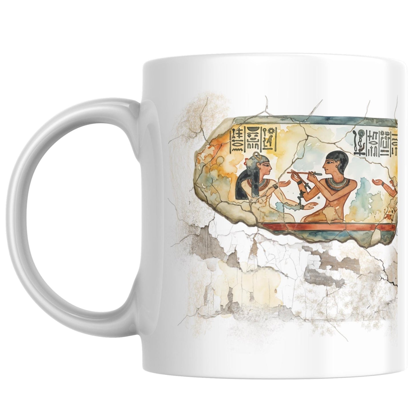 Ancient Egypt Mug, Great Gift, Hieroglyphics Mug, Archaeology, History Mug, Mug for Historian, Mug for Egyptologist, Mug for Archaeologist