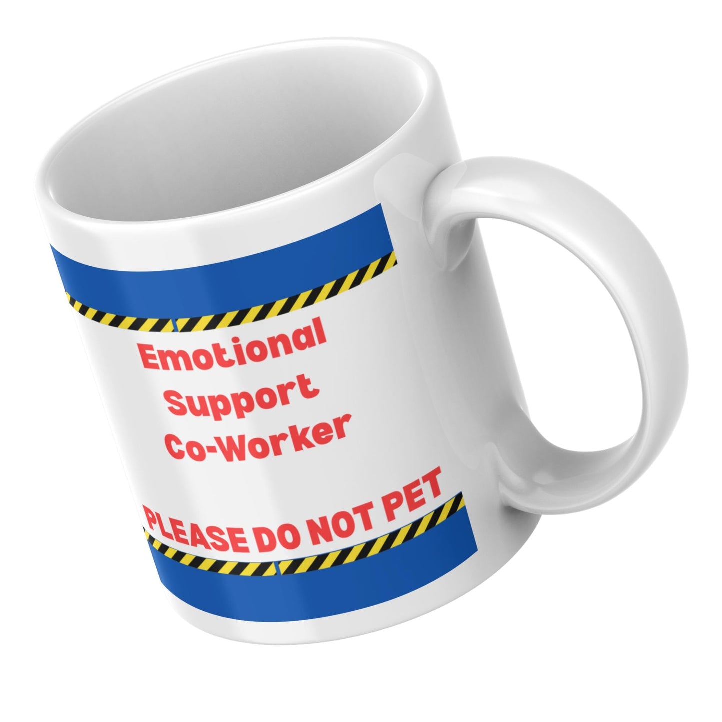 Funny Office Gift, Emotional Support Co-Worker, Secret Santa Gift Mug, Work Bestie Gift, Work Wife Gift, Work Mug for Office Bestie