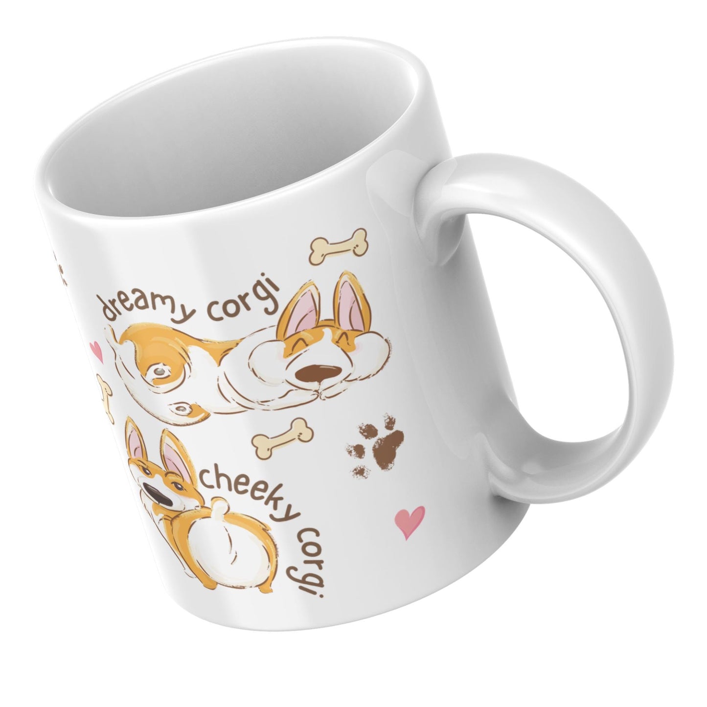Corgi Mug, Dog Mug, Great Gift For Corgi Lovers, Welsh Corgi, Cardigan Corgi, Pembroke Corgi, Fun Gift for Christmas, Cartoon Dogs