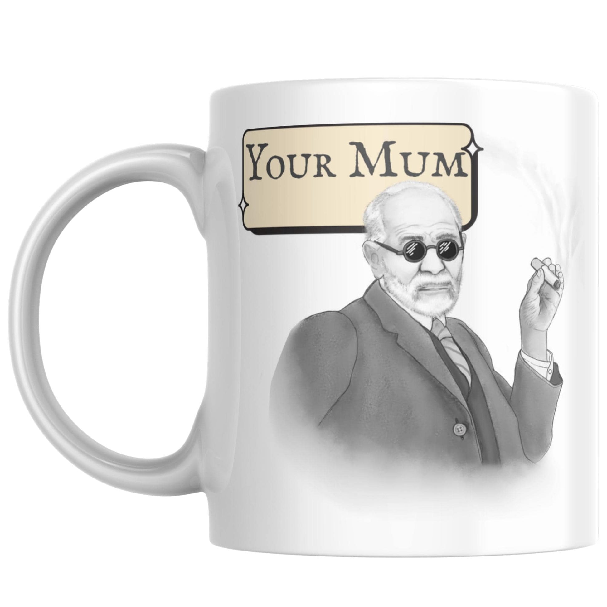 Psychology Mug, Freud Mug, Fun gift for Psychologist, Psychology Mug, Freudian, Gift for Psychology Teacher