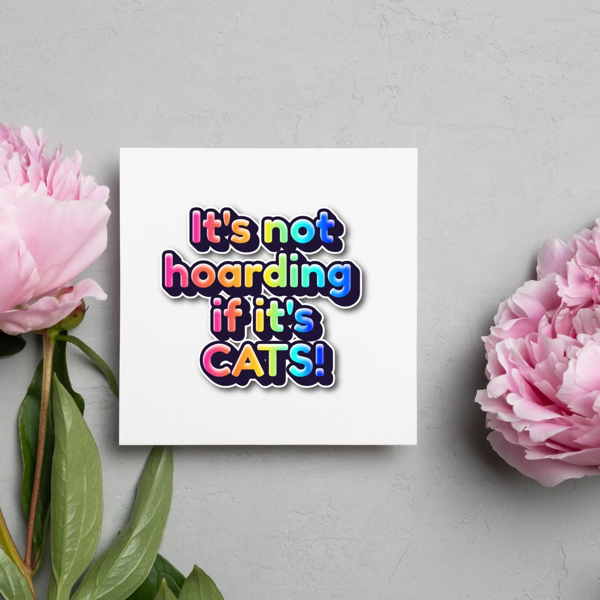 Card for Collectors, Hoarder Card, Custom Hobby Card, Birthday Card, Card for Crafter, Card For Musician, Card for Photographer