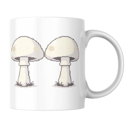 Meme Mug, Retro Badger Badger Mushroom, Albino Blacksheep, Viral Video Mug, Mr Weebl, Secret Santa Gift for Computer Nerd