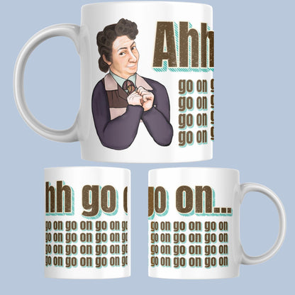 Funny Father Ted Inspired Mug, Teacup, Cup Of Tea, Mrs Doyle, 90's TV Gift