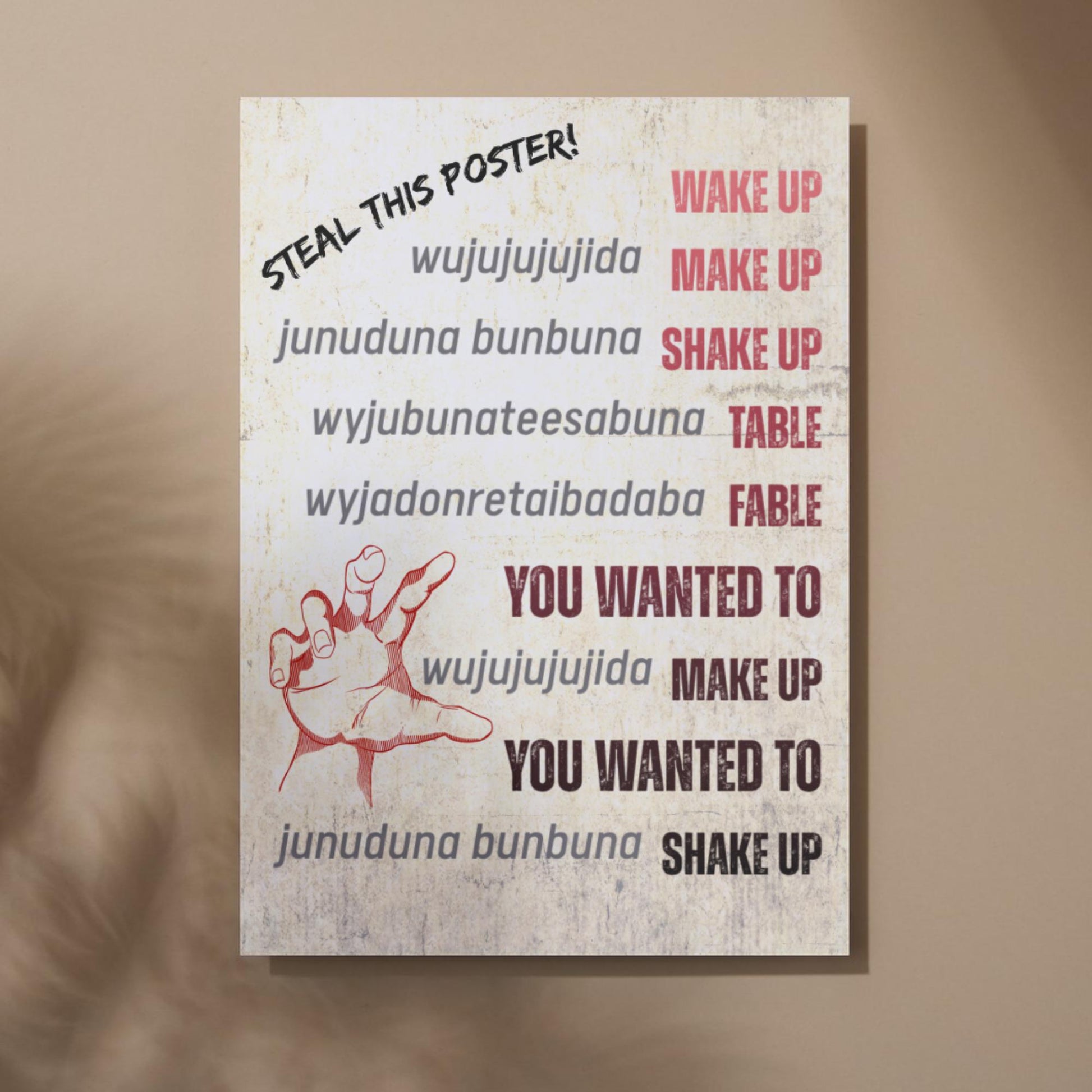 System of a Down A4 Print, High Quality Wall Art, Bar Wall Art, Chop Suey Poster SOAD