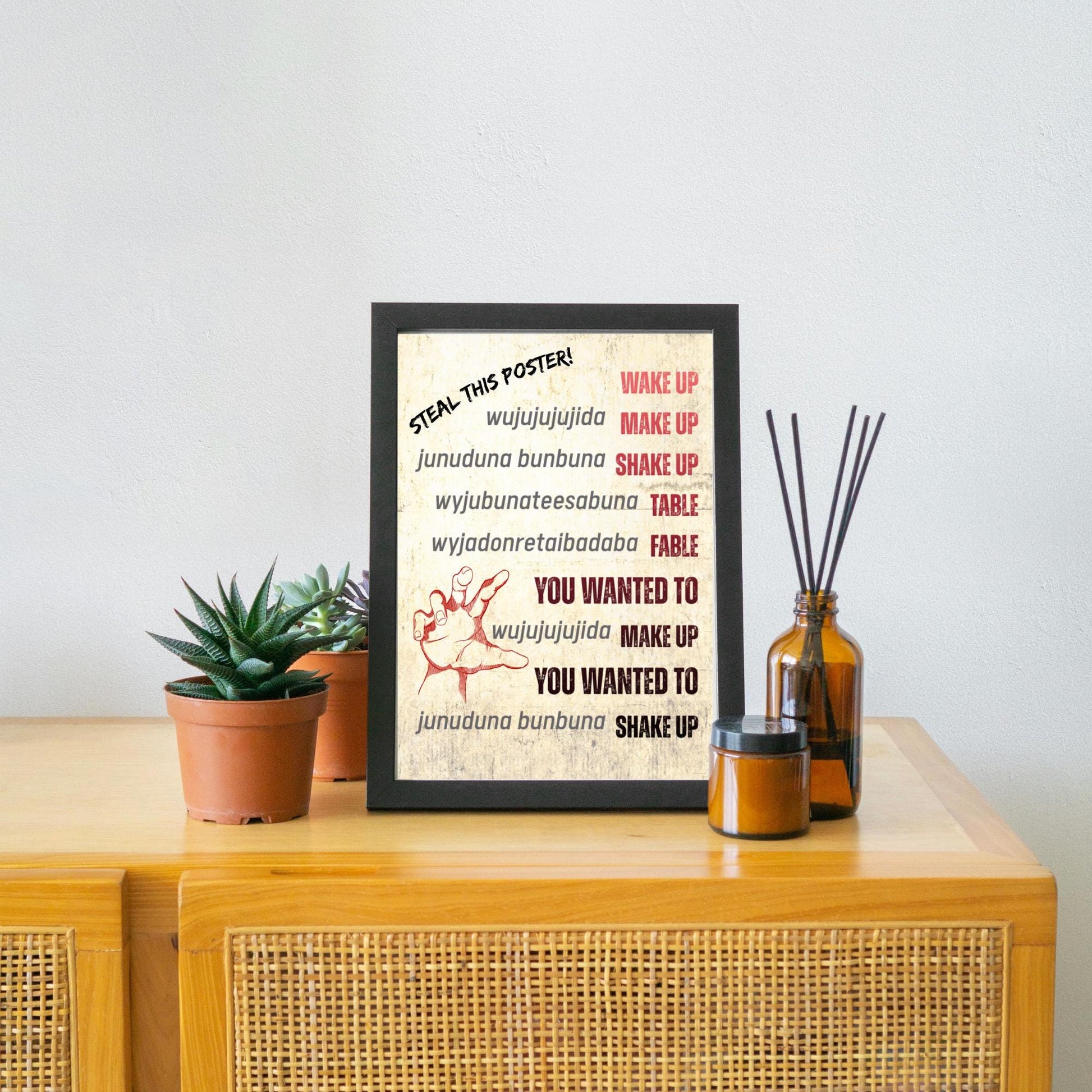 System of a Down A4 Print, High Quality Wall Art, Bar Wall Art, Chop Suey Poster SOAD