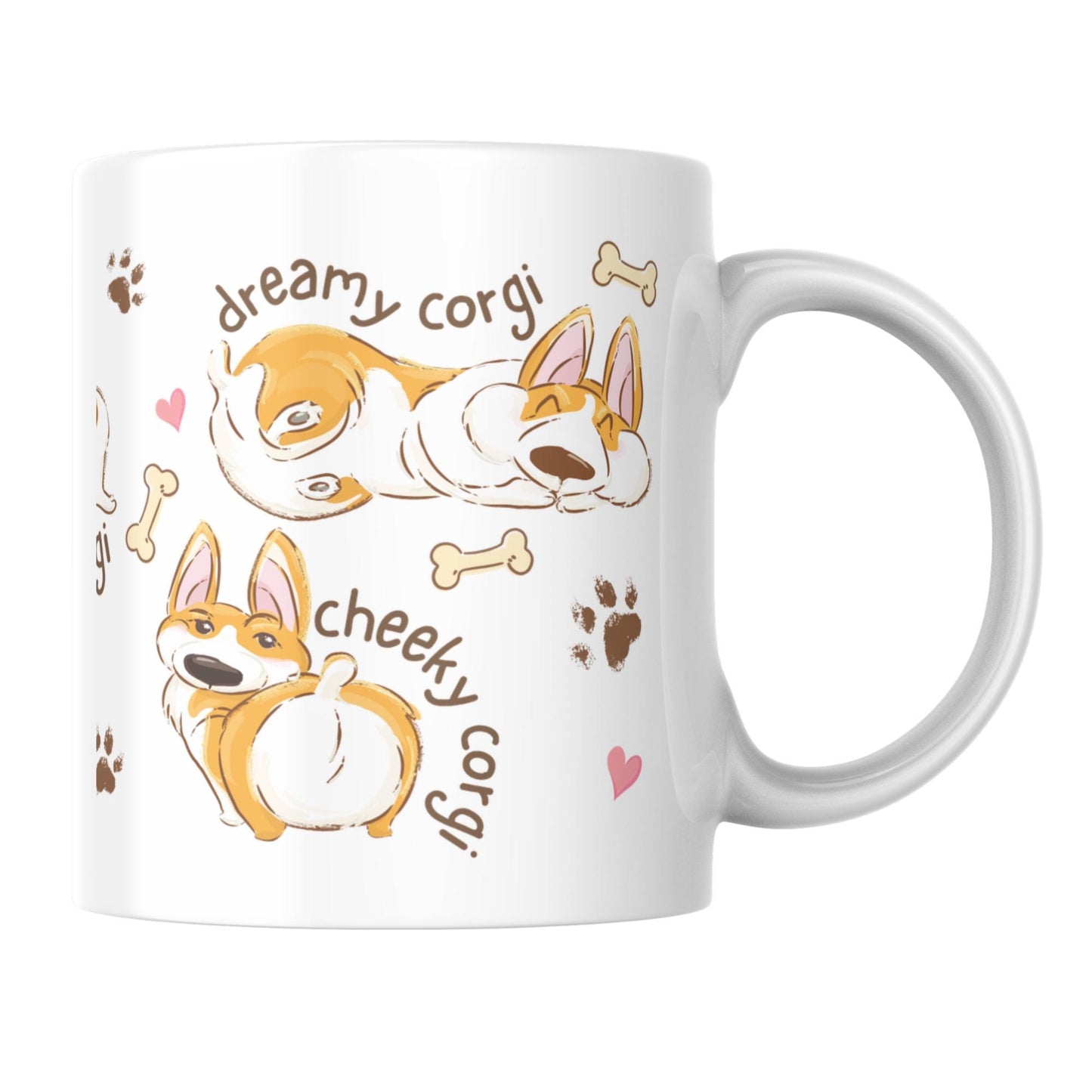 Corgi Mug, Dog Mug, Great Gift For Corgi Lovers, Welsh Corgi, Cardigan Corgi, Pembroke Corgi, Fun Gift for Christmas, Cartoon Dogs
