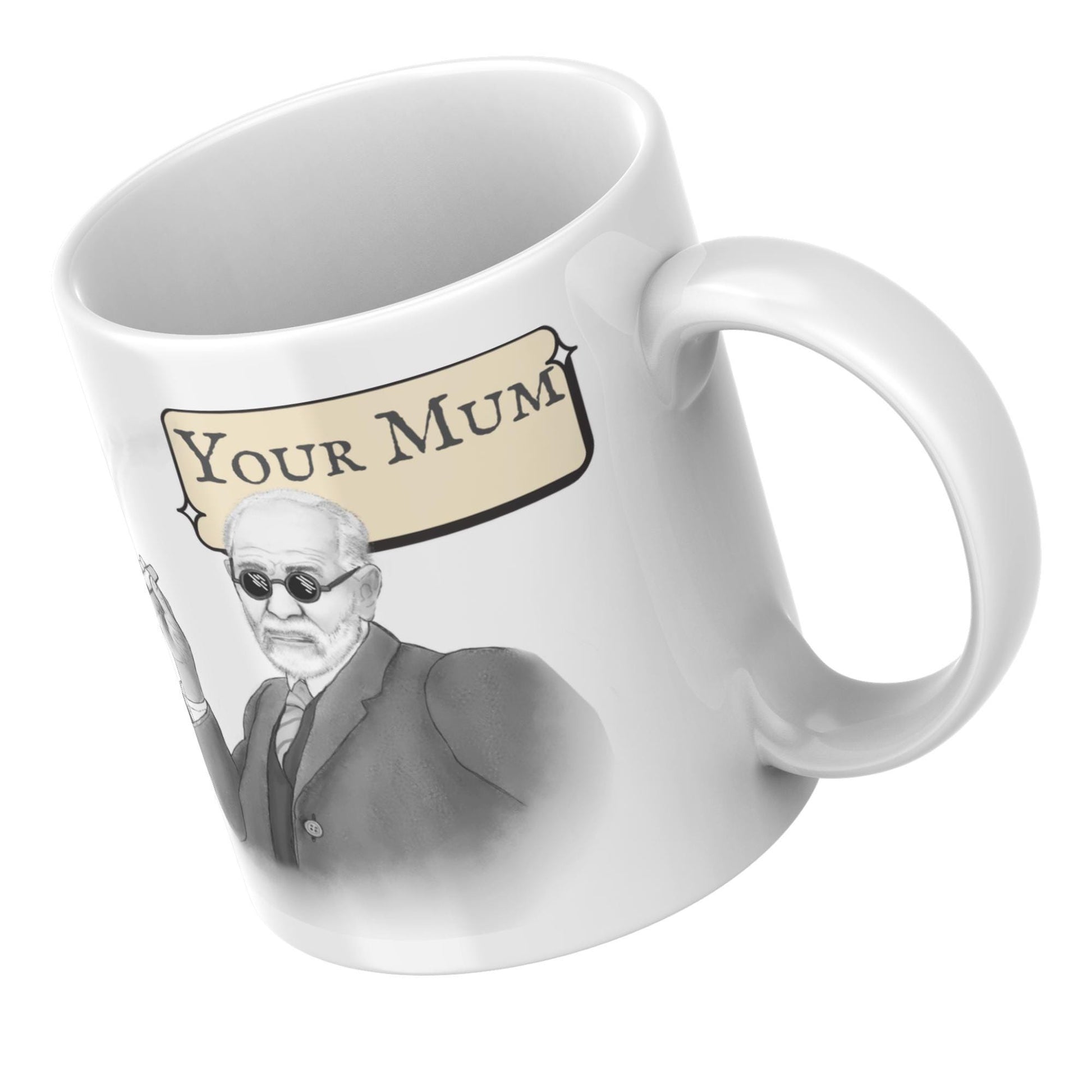 Psychology Mug, Freud Mug, Fun gift for Psychologist, Psychology Mug, Freudian, Gift for Psychology Teacher