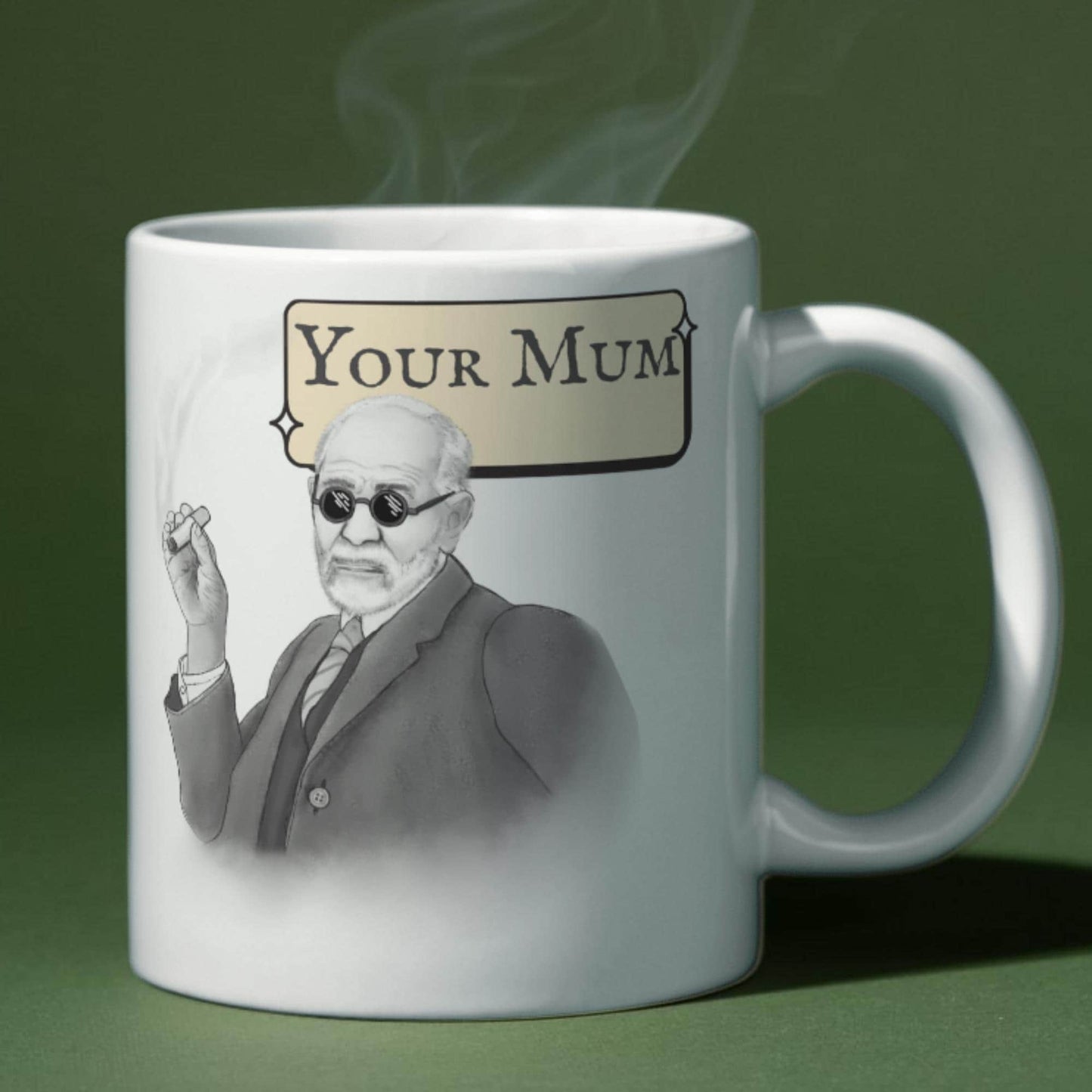 Psychology Mug, Freud Mug, Fun gift for Psychologist, Psychology Mug, Freudian, Gift for Psychology Teacher