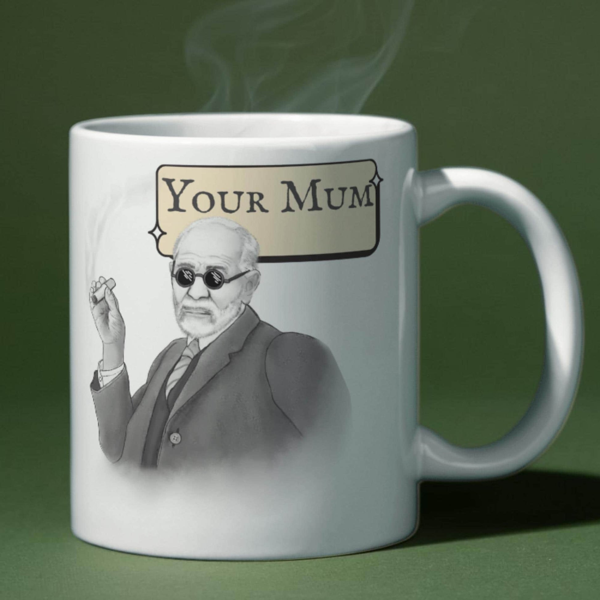 Psychology Mug, Freud Mug, Fun gift for Psychologist, Psychology Mug, Freudian, Gift for Psychology Teacher