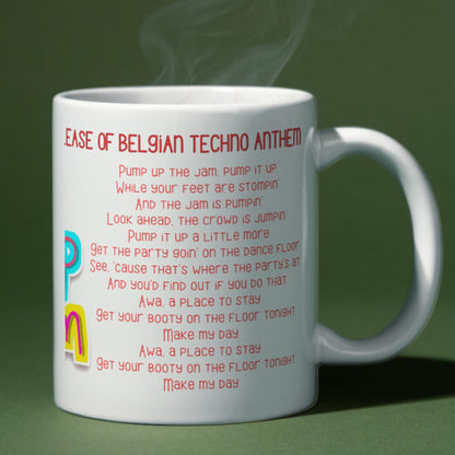 Philomena Cunk Mug, Cunk On Life, Diane Morgan, Charlie Brooker, Pump Up the Jam, Secret Santa Gift