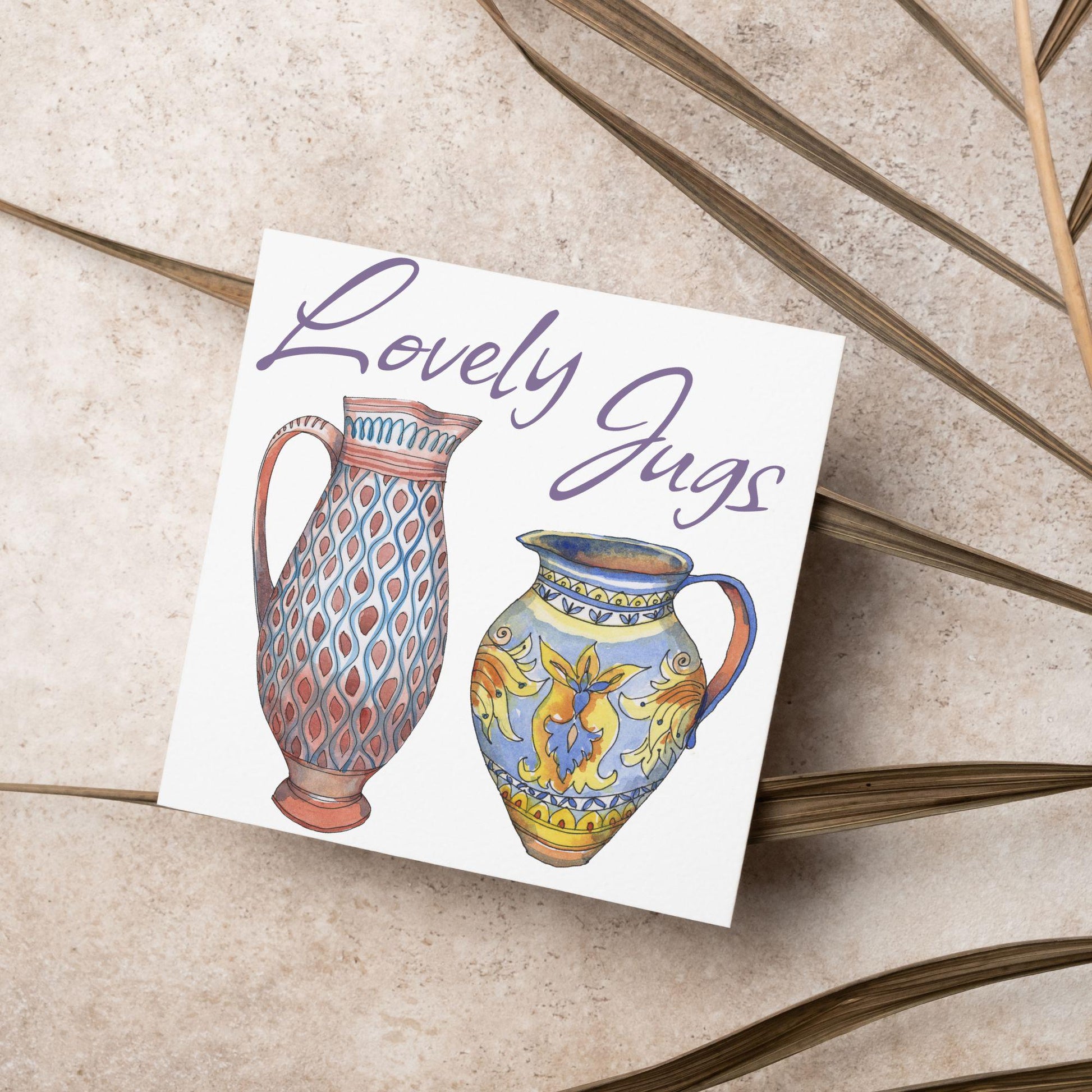 Funny Pun Birthday Card, Lovely Jugs, Card for Any Occasion, Card for Wife, Girlfriend,