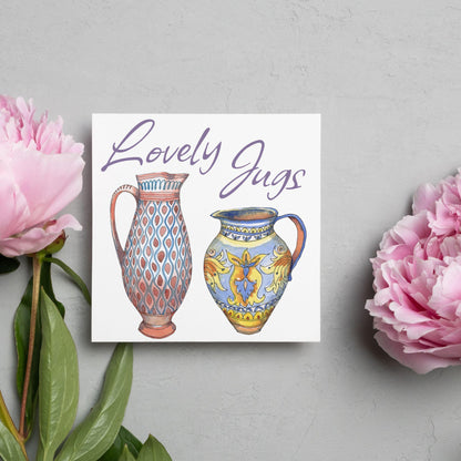 Funny Pun Birthday Card, Lovely Jugs, Card for Any Occasion, Card for Wife, Girlfriend,