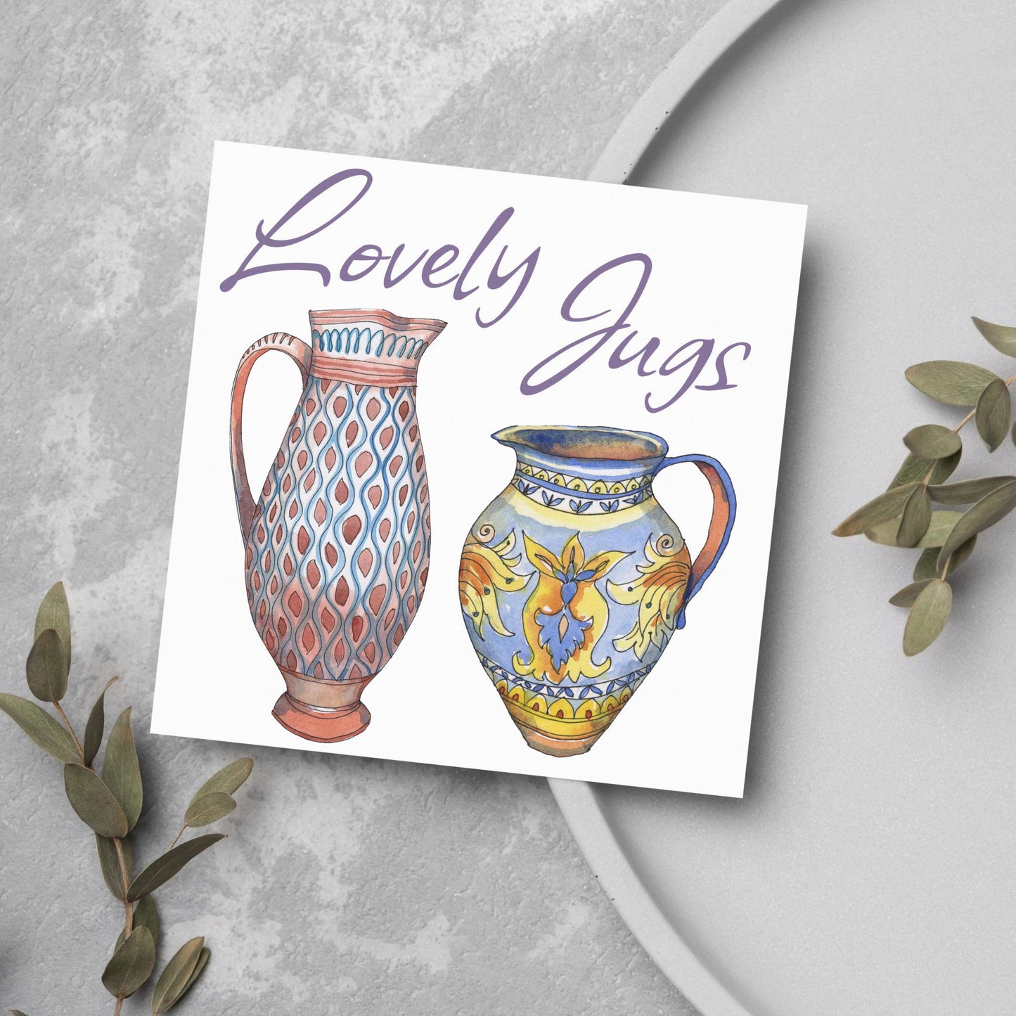 Funny Pun Birthday Card, Lovely Jugs, Card for Any Occasion, Card for Wife, Girlfriend,