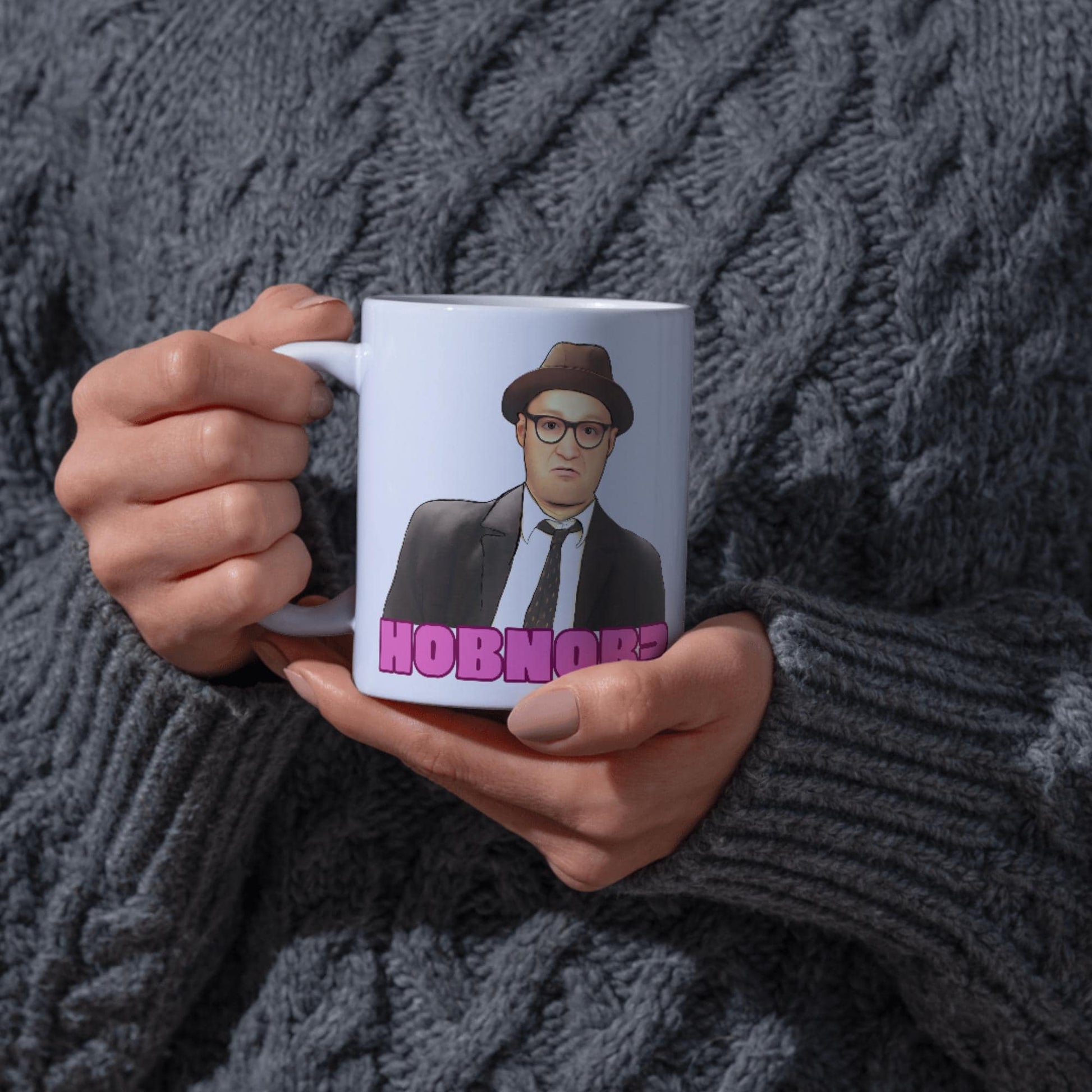 Bottom Mug, Cult TV Mug, Great Gift Mug For Bottom Fans, Hobnob, Secret Santa