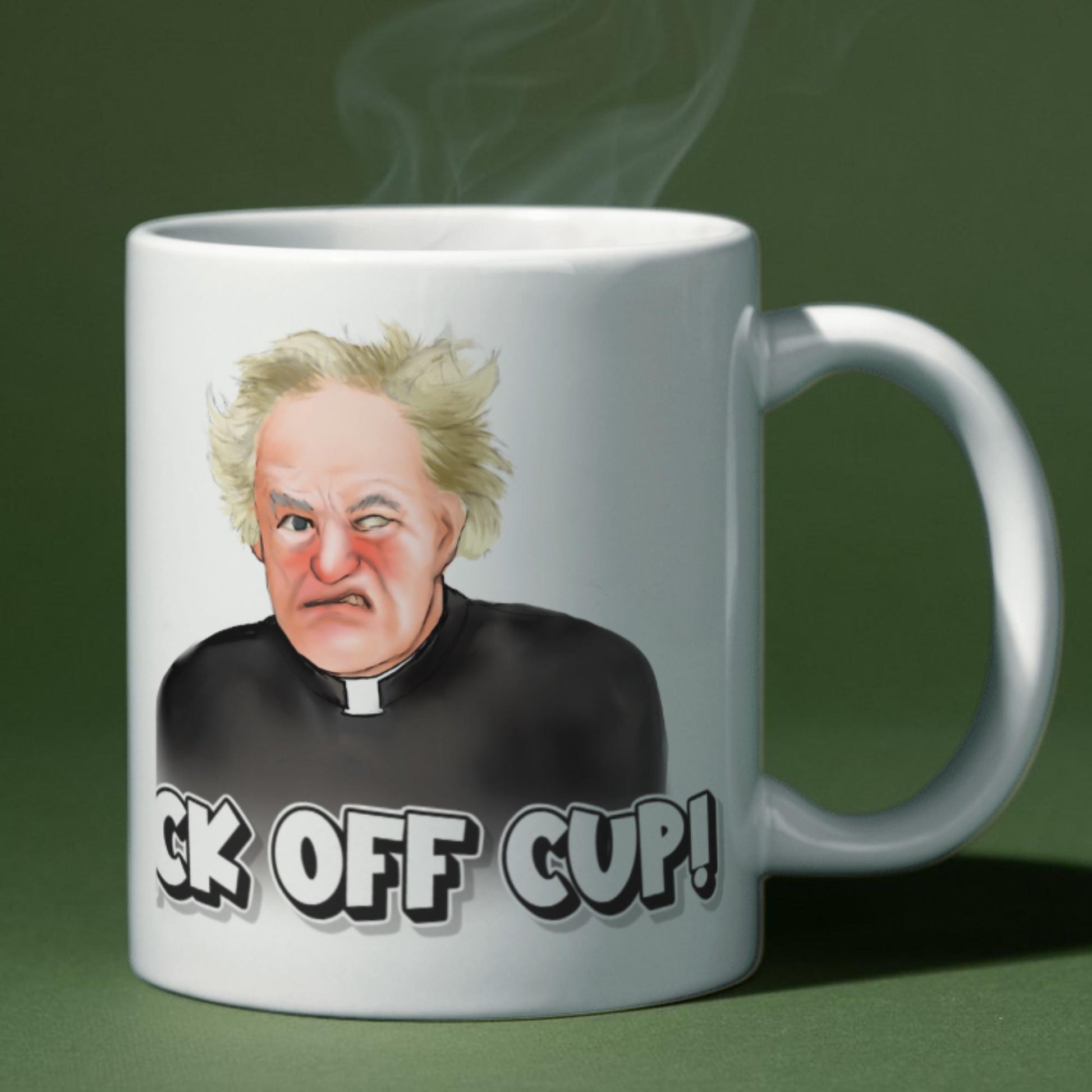 Funny Father Ted Inspired Mug, Teacup, Cup Of Tea, Father Jack, Mrs Doyle, 90's TV Gift