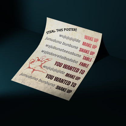 System of a Down A4 Print, High Quality Wall Art, Bar Wall Art, Chop Suey Poster SOAD