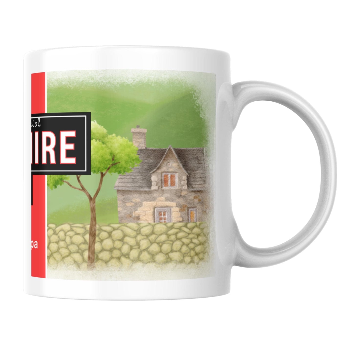 Personalised Yorkshire Tea Mug, Teacup, Birthday Gift, Name Mug, Choice of colours