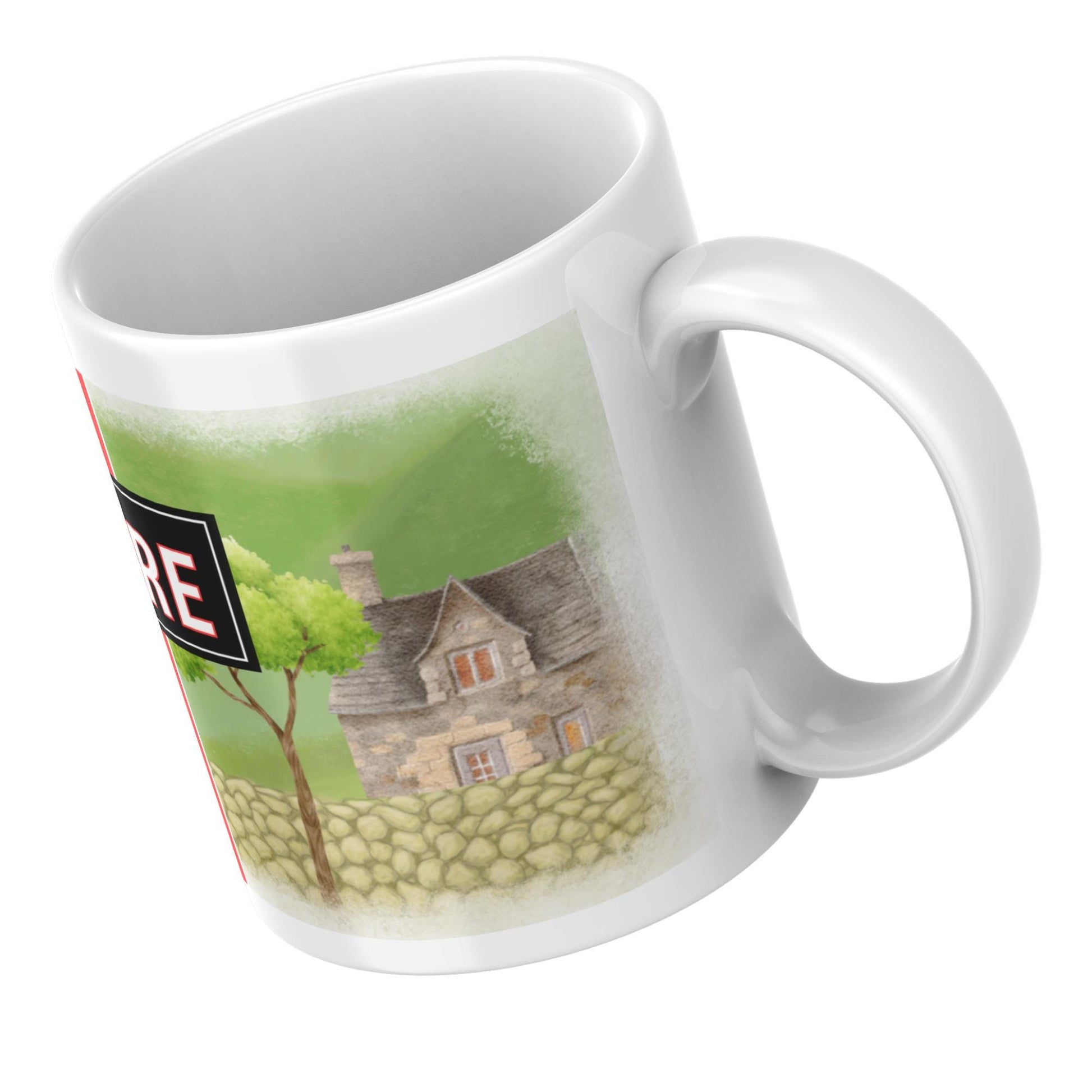 Personalised Yorkshire Tea Mug, Teacup, Birthday Gift, Name Mug, Choice of colours