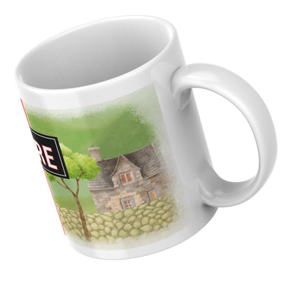 Personalised Yorkshire Tea Mug, Teacup, Birthday Gift, Name Mug, Choice of colours