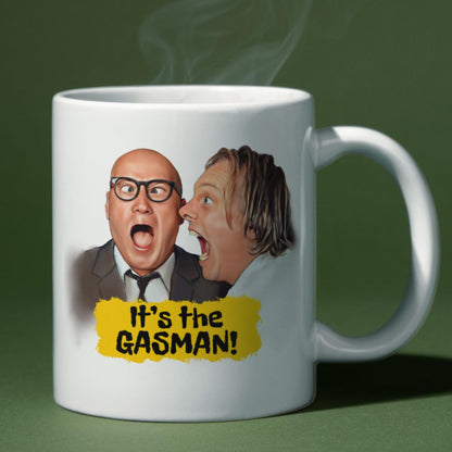 Bottom Gasman Mug, Eddie and Richie, UK Comedy, Gift For Friend, Rik Mayall Mug, Gift for Bottom Fan