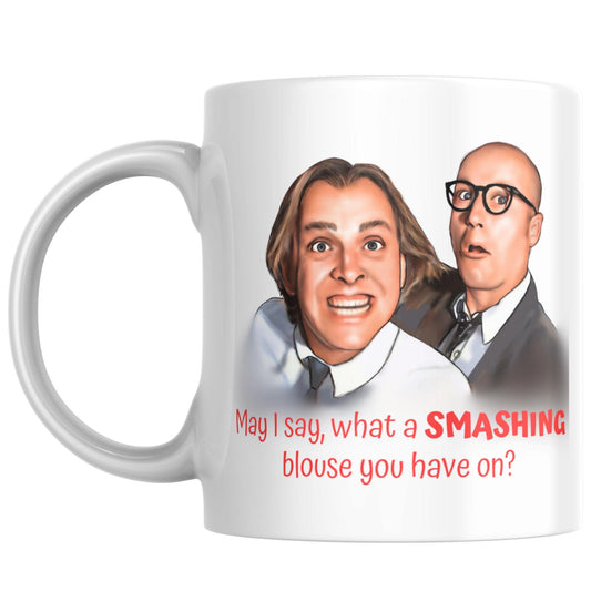 Bottom Mug, Eddie and Richie, UK Comedy, Gift For Friend, Rik Mayall Mug, Gift for Bottom Fan